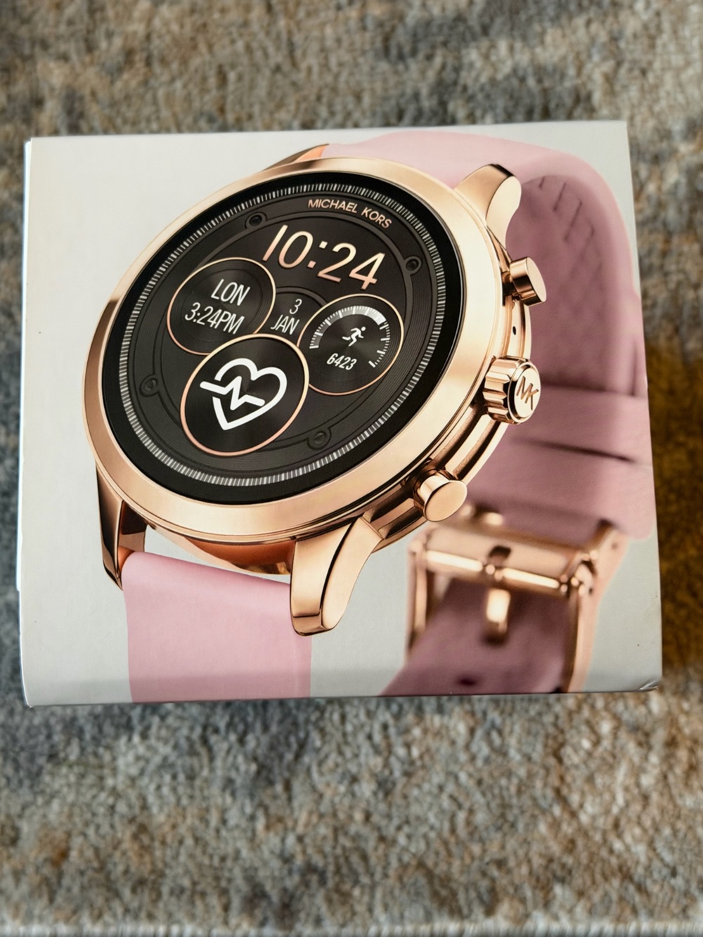Michael Kors Access Runway Gen 4 Smartwatch Pink Gold, Model DW7M1